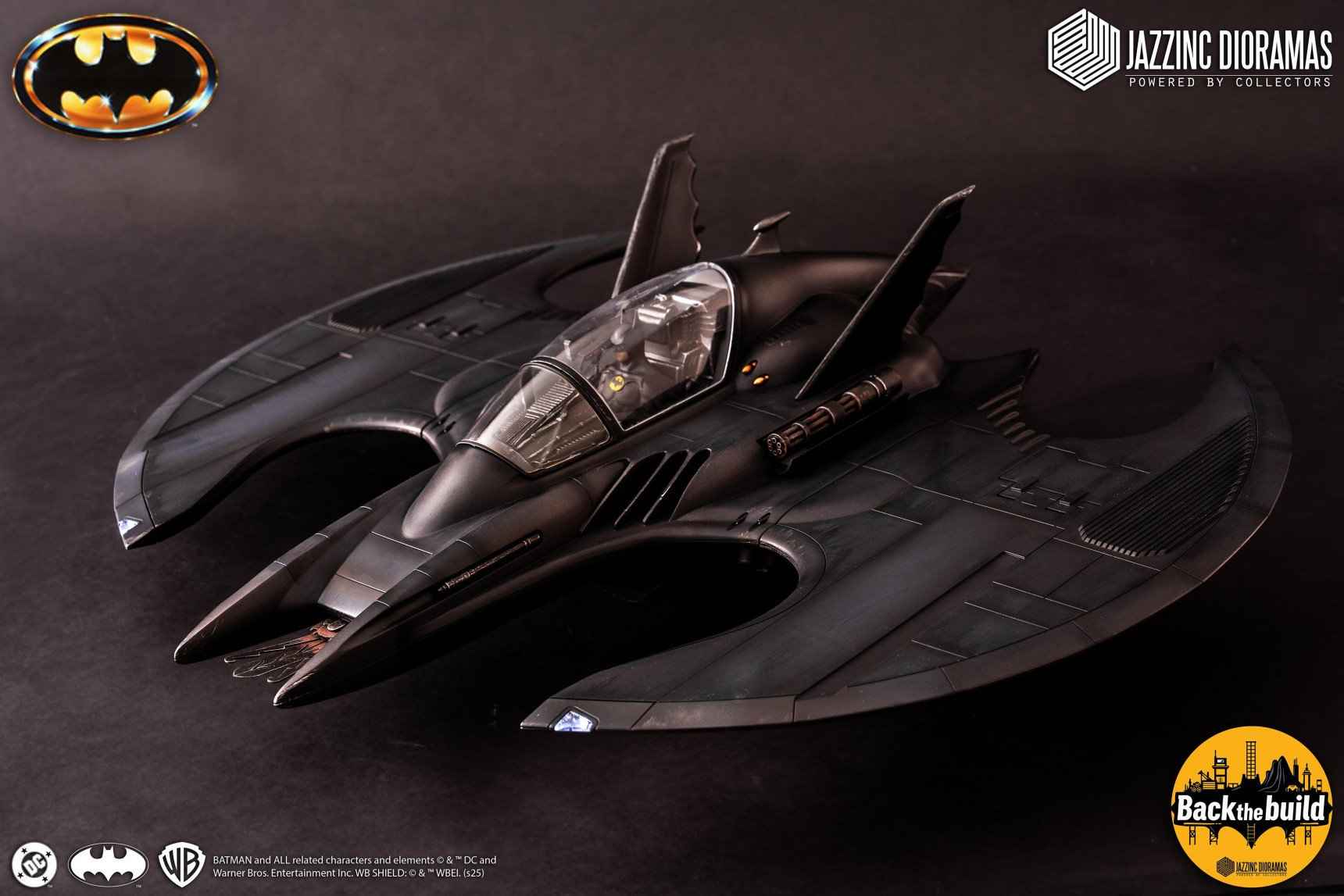 DC Comics Jazzinc Dioramas Ultimate 1989 Batwing Licensed Action Figure Accessories