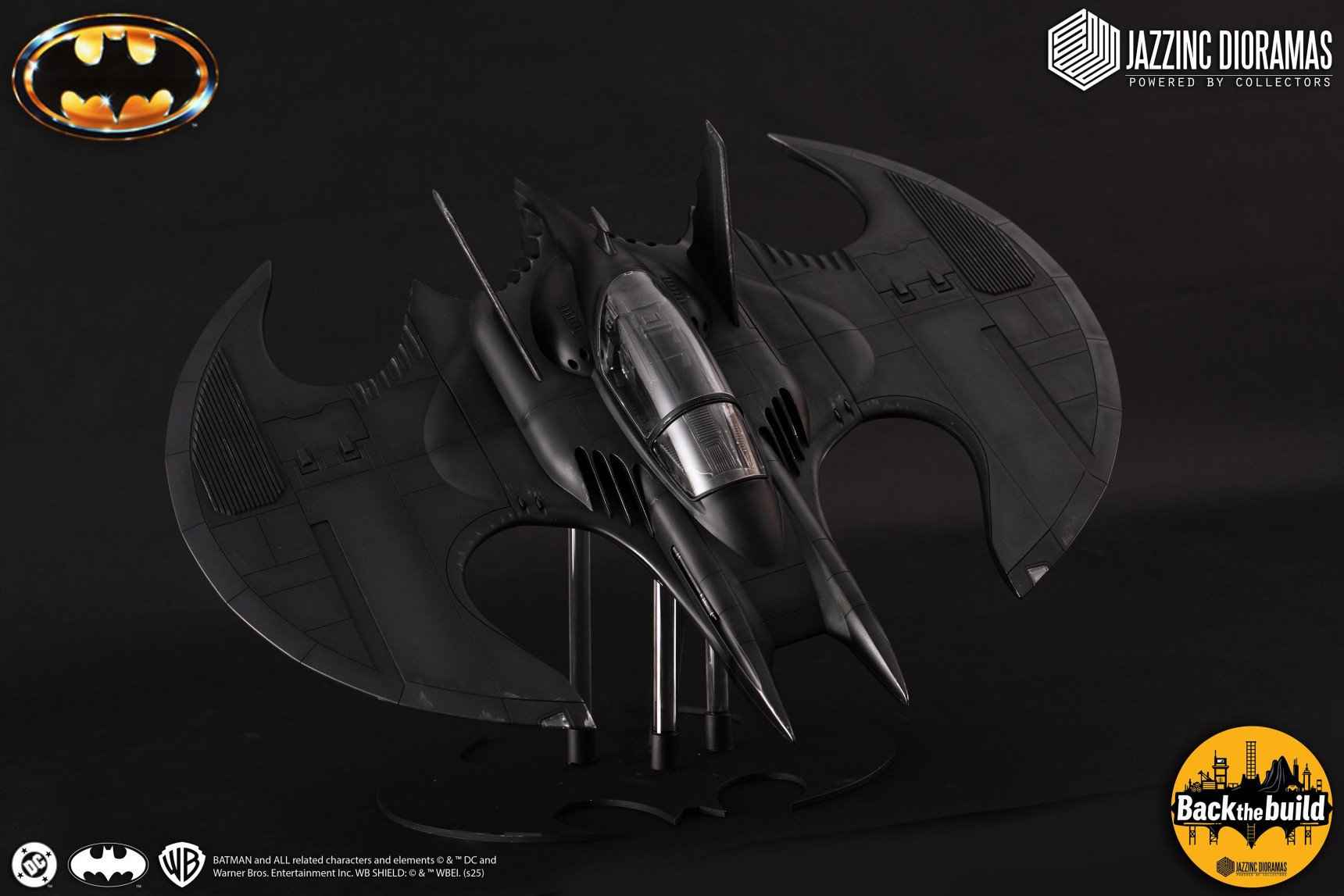 DC Comics Jazzinc Dioramas Ultimate 1989 Batwing Licensed Action Figure Accessories