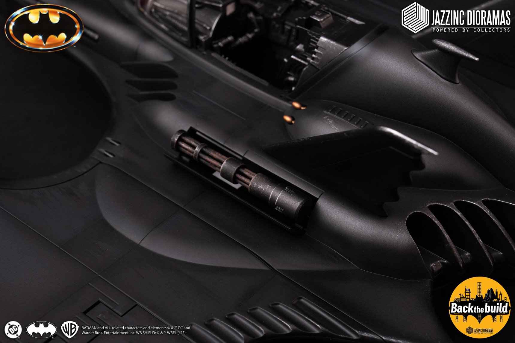 DC Comics Jazzinc Dioramas Ultimate 1989 Batwing Licensed Action Figure Accessories