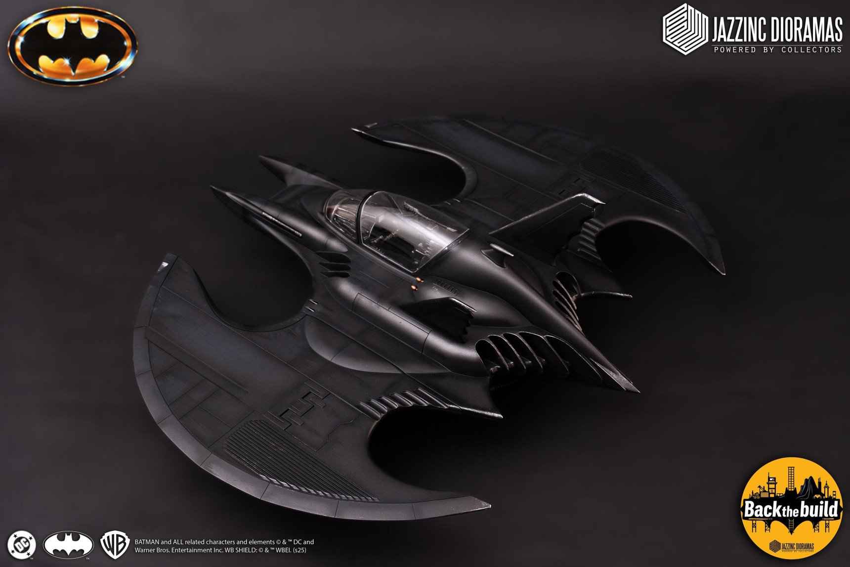 DC Comics Jazzinc Dioramas Ultimate 1989 Batwing Licensed Action Figure Accessories