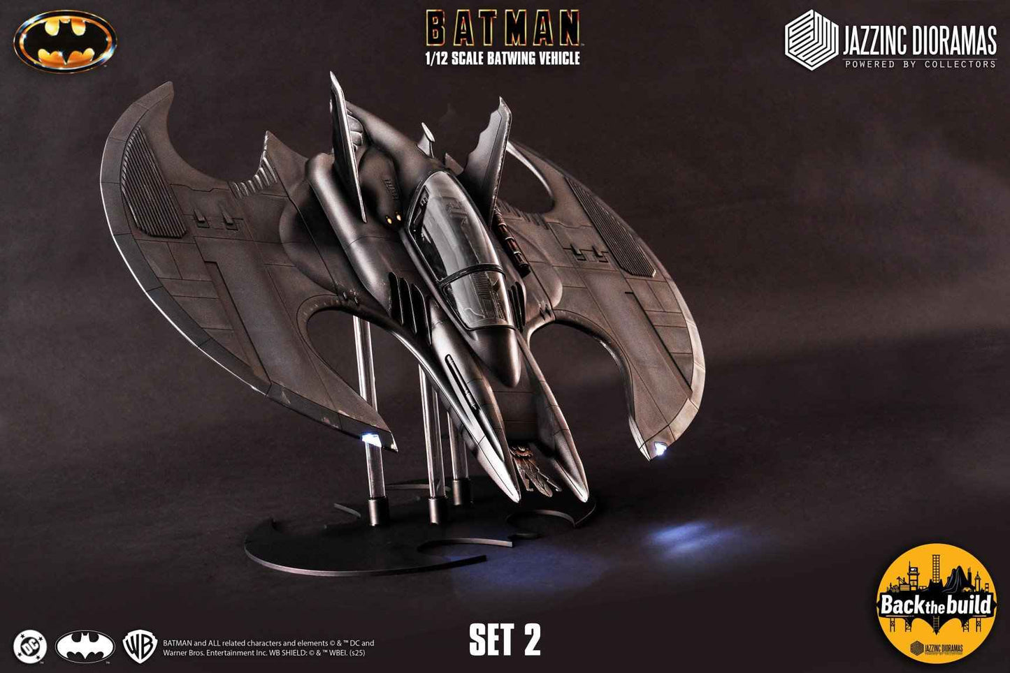 DC Comics Jazzinc Dioramas Ultimate 1989 Batwing Licensed Action Figure Accessories