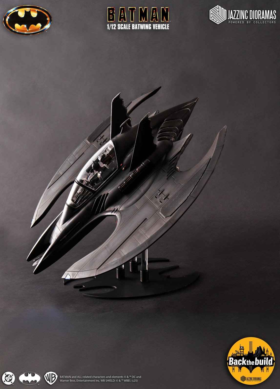 DC Comics Jazzinc Dioramas Ultimate 1989 Batwing Licensed Action Figure Accessories