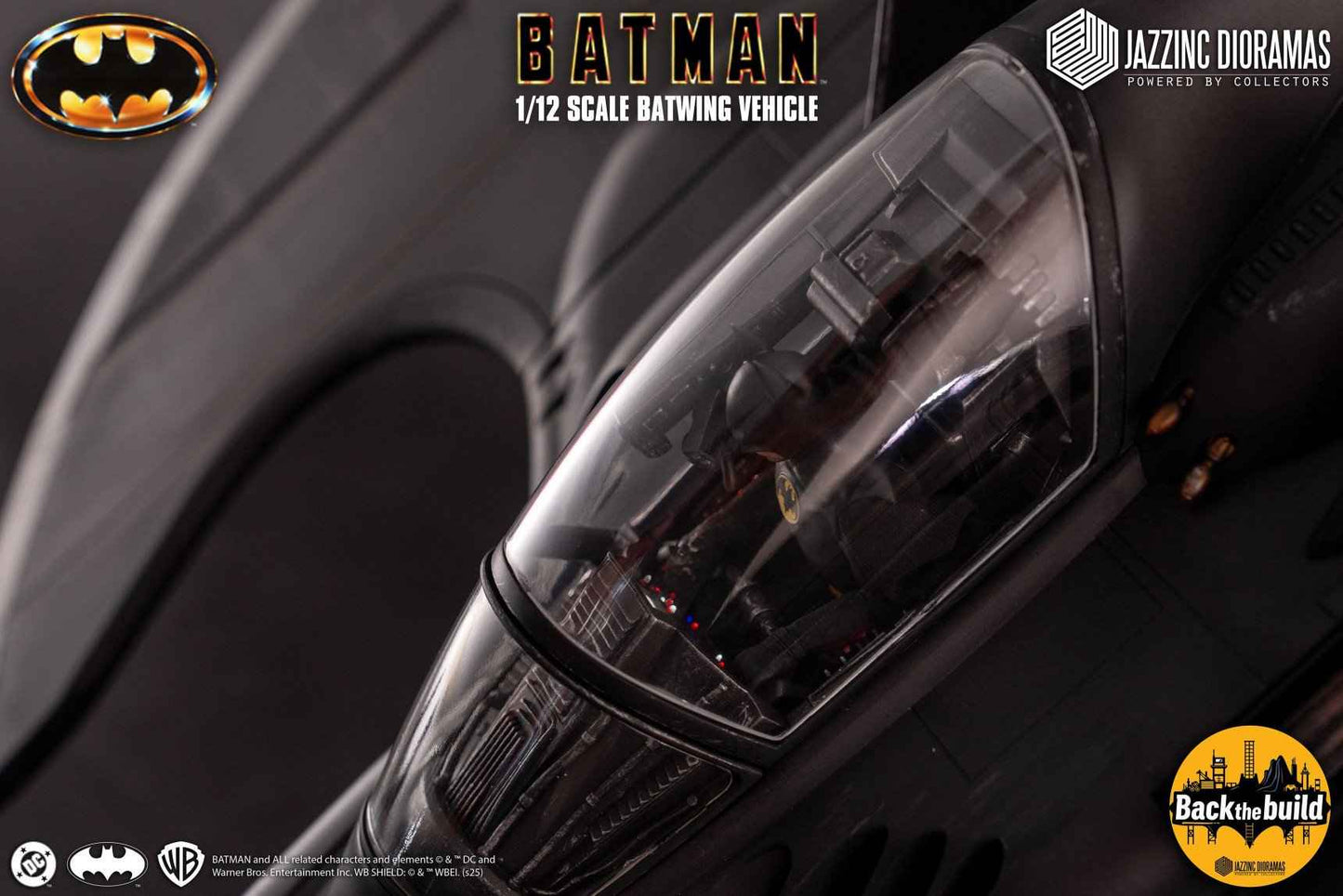 DC Comics Jazzinc Dioramas Ultimate 1989 Batwing Licensed Action Figure Accessories