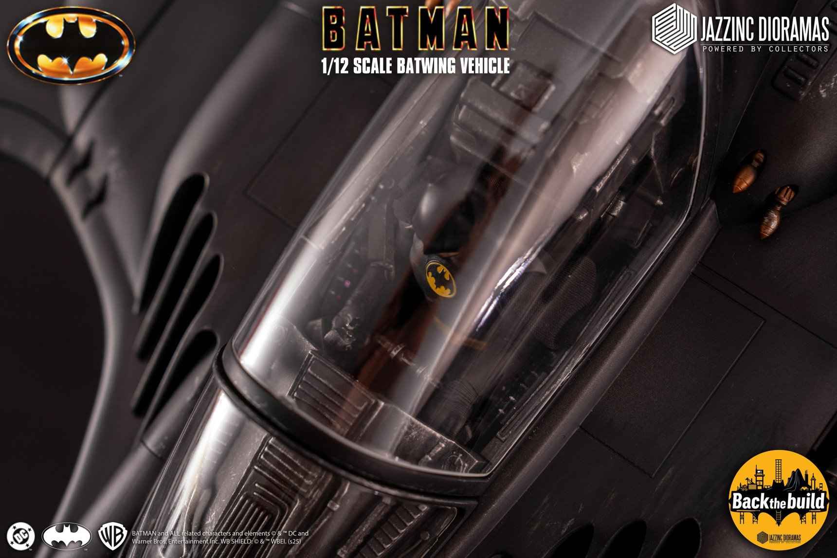 DC Comics Jazzinc Dioramas Ultimate 1989 Batwing Licensed Action Figure Accessories