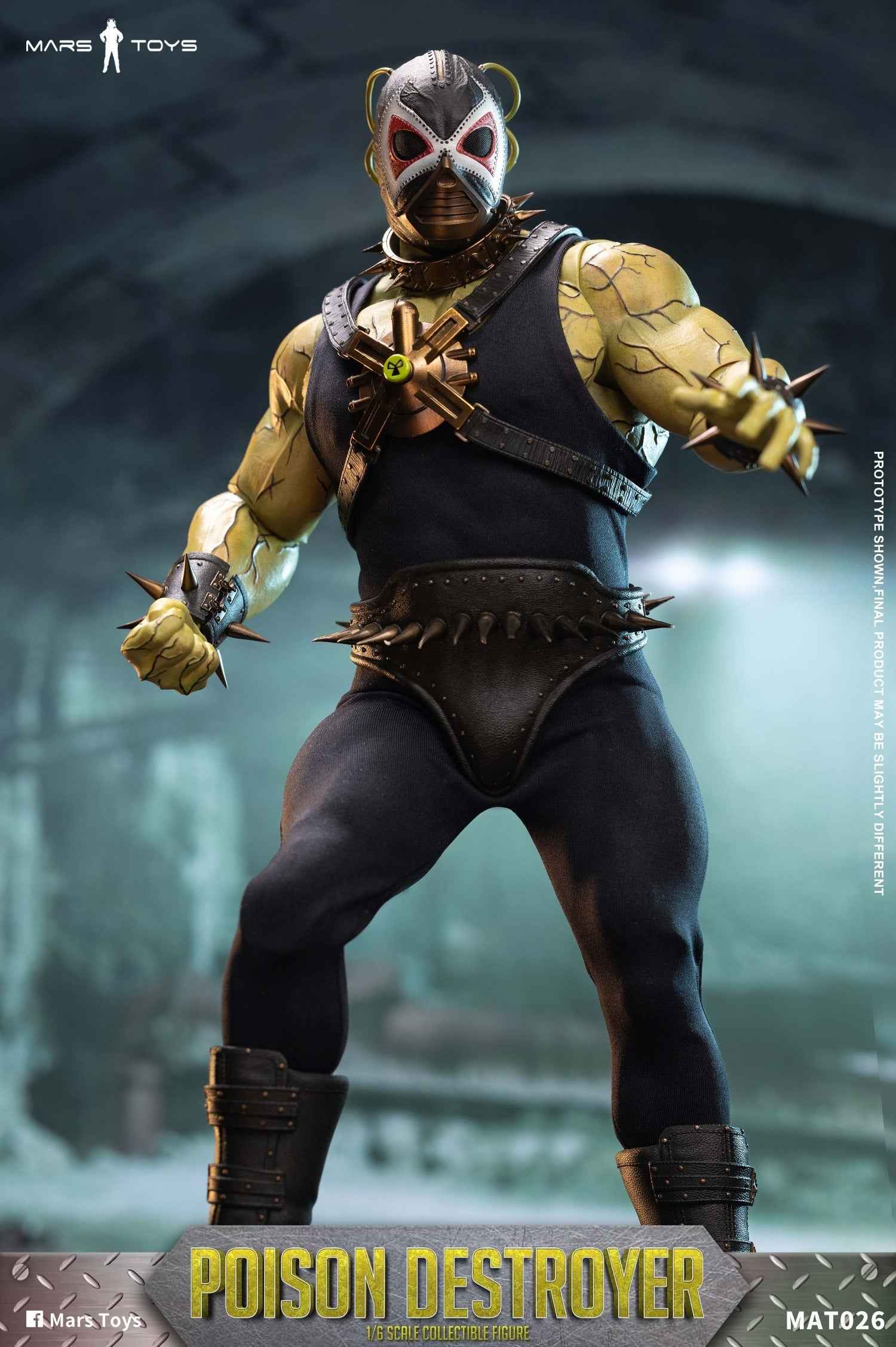 DC Comics Mars Toys Bane Poison King Destroyer MAT026 Action Figure (3rd party)
