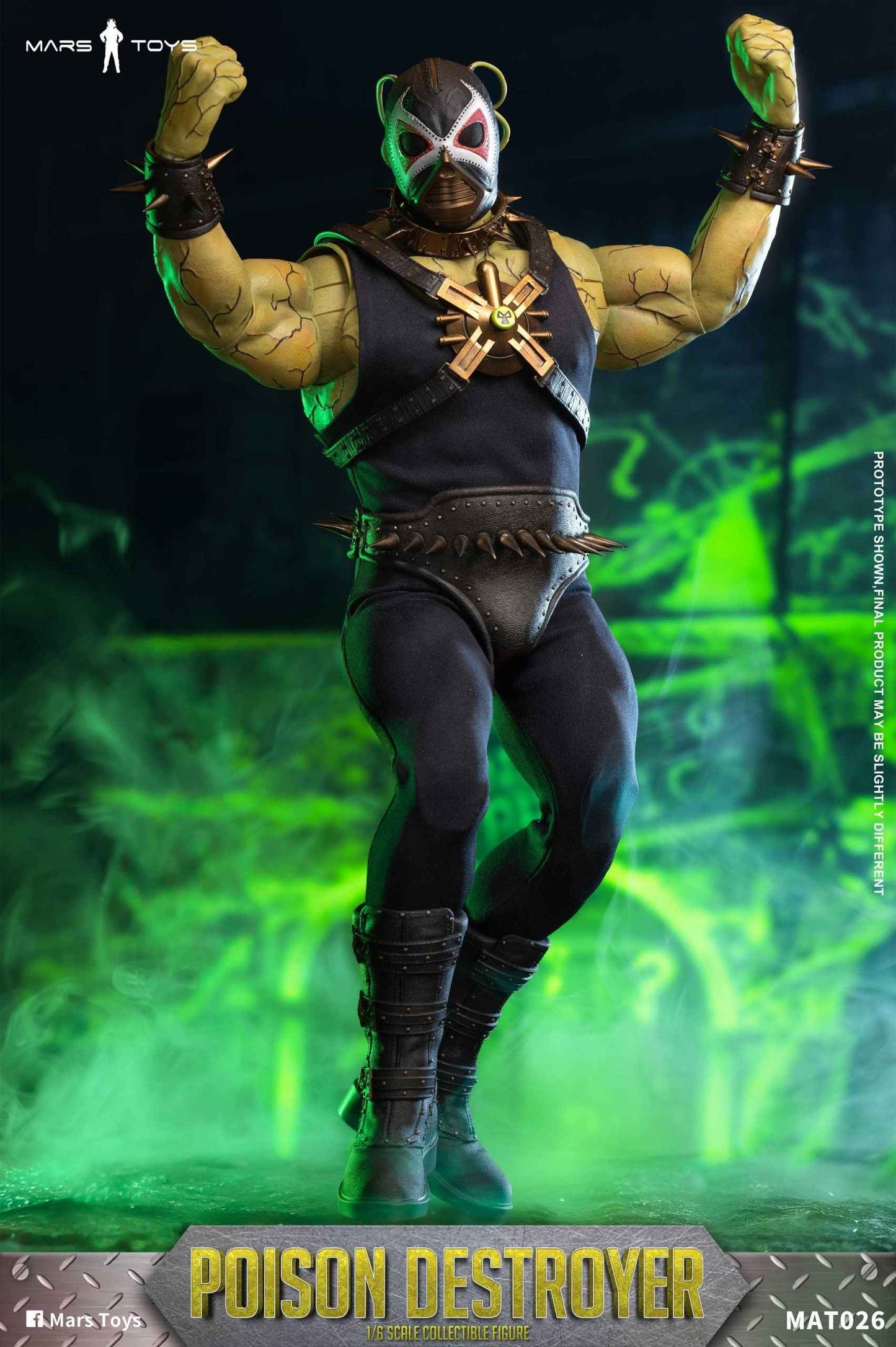 DC Comics Mars Toys Bane Poison King Destroyer MAT026 Action Figure (3rd party)