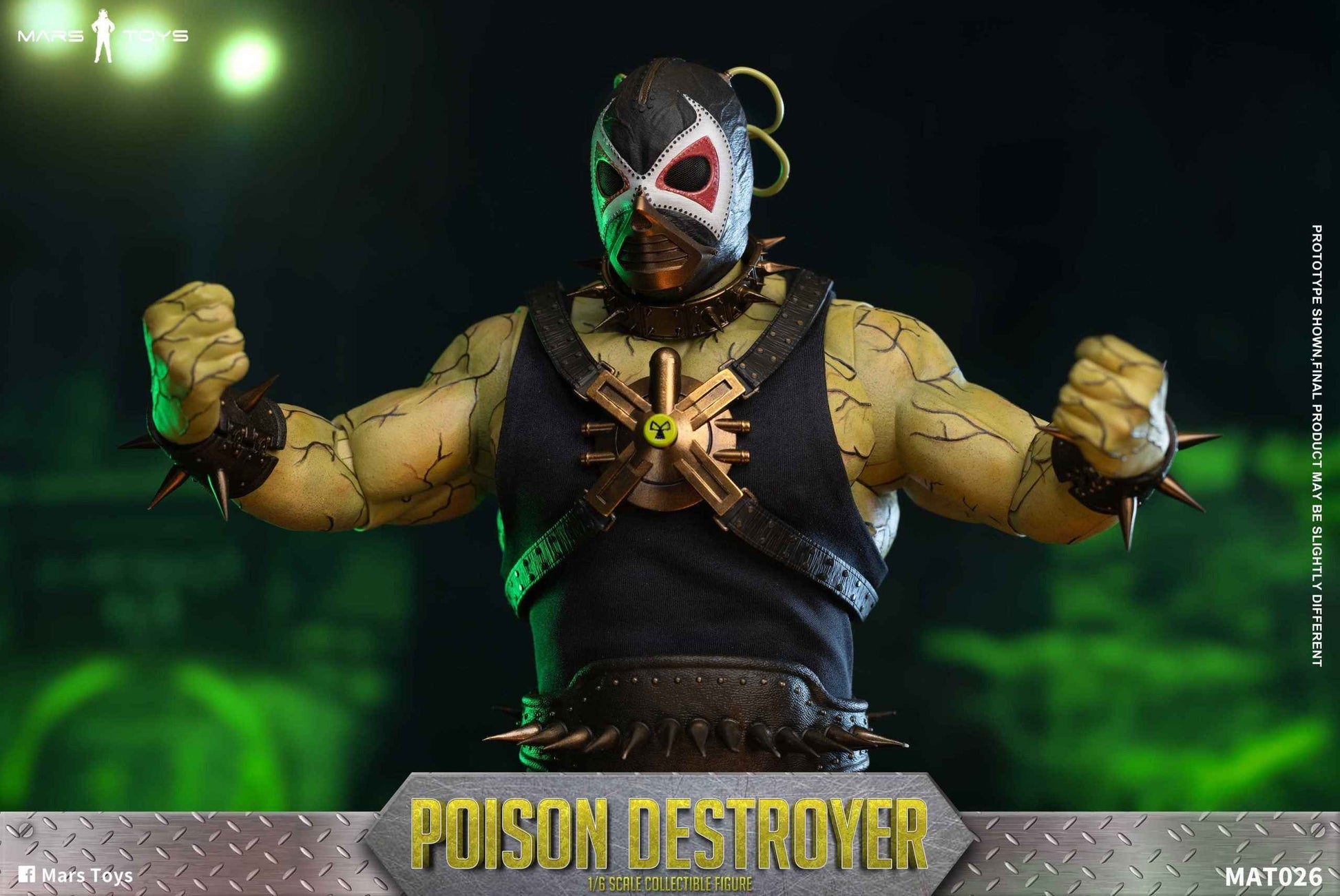 DC Comics Mars Toys Bane Poison King Destroyer MAT026 Action Figure (3rd party)