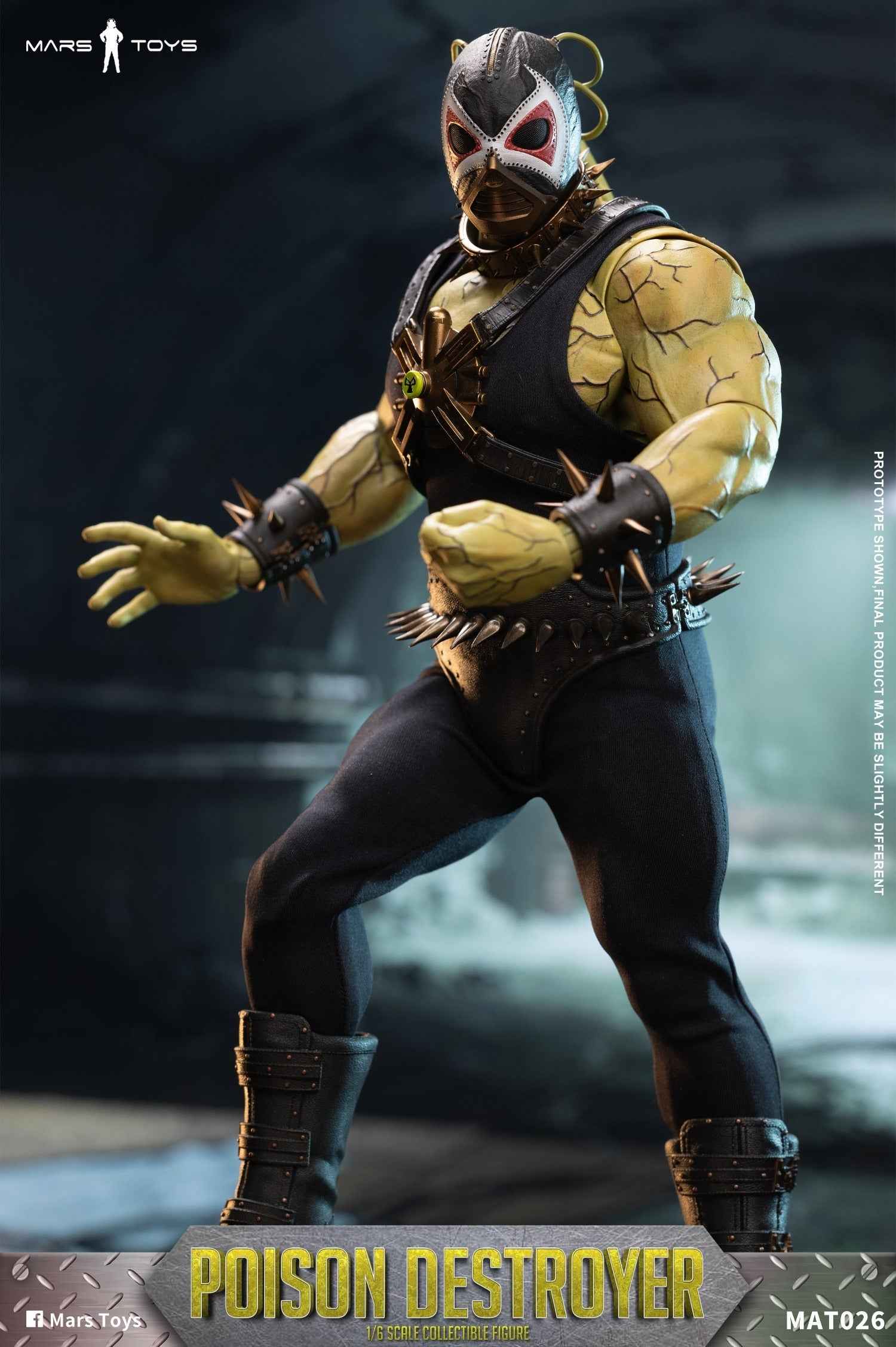 DC Comics Mars Toys Bane Poison King Destroyer MAT026 Action Figure (3rd party)
