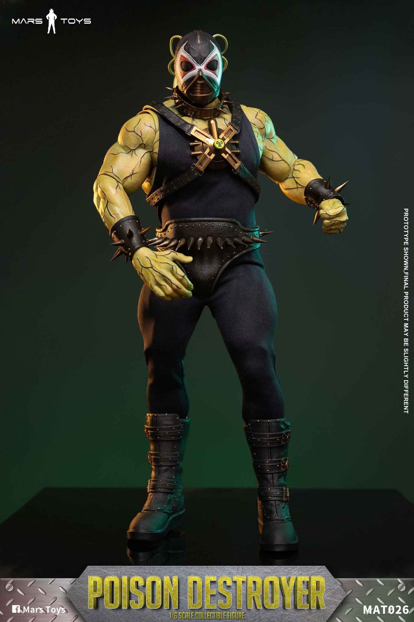 DC Comics Mars Toys Bane Poison King Destroyer MAT026 Action Figure (3rd party)