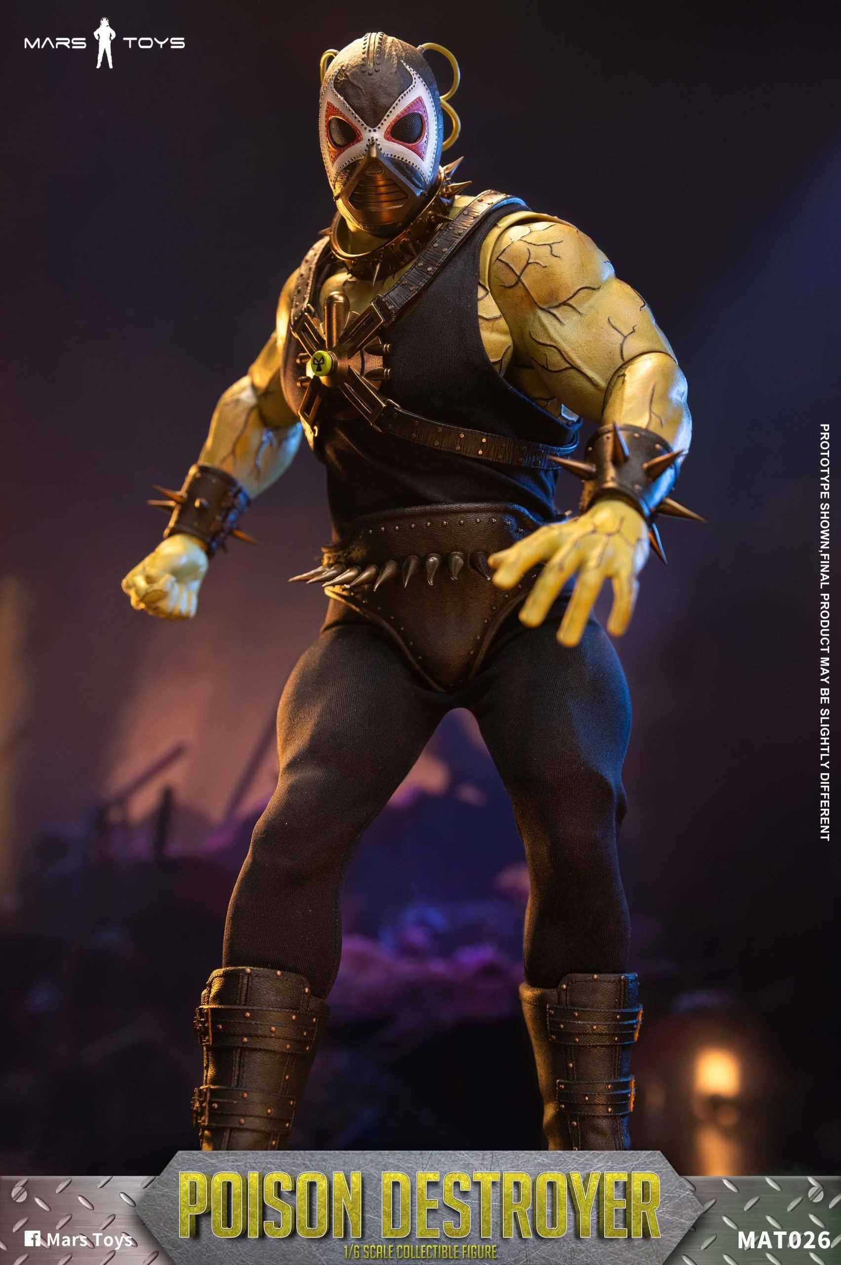 DC Comics Mars Toys Bane Poison King Destroyer MAT026 Action Figure (3rd party)