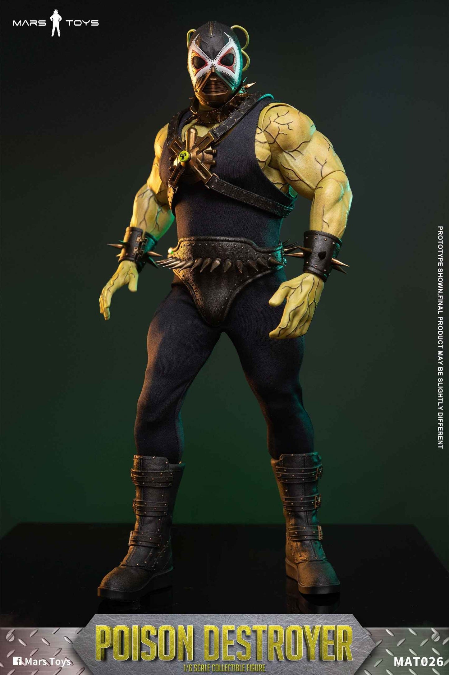 DC Comics Mars Toys Bane Poison King Destroyer MAT026 Action Figure (3rd party)
