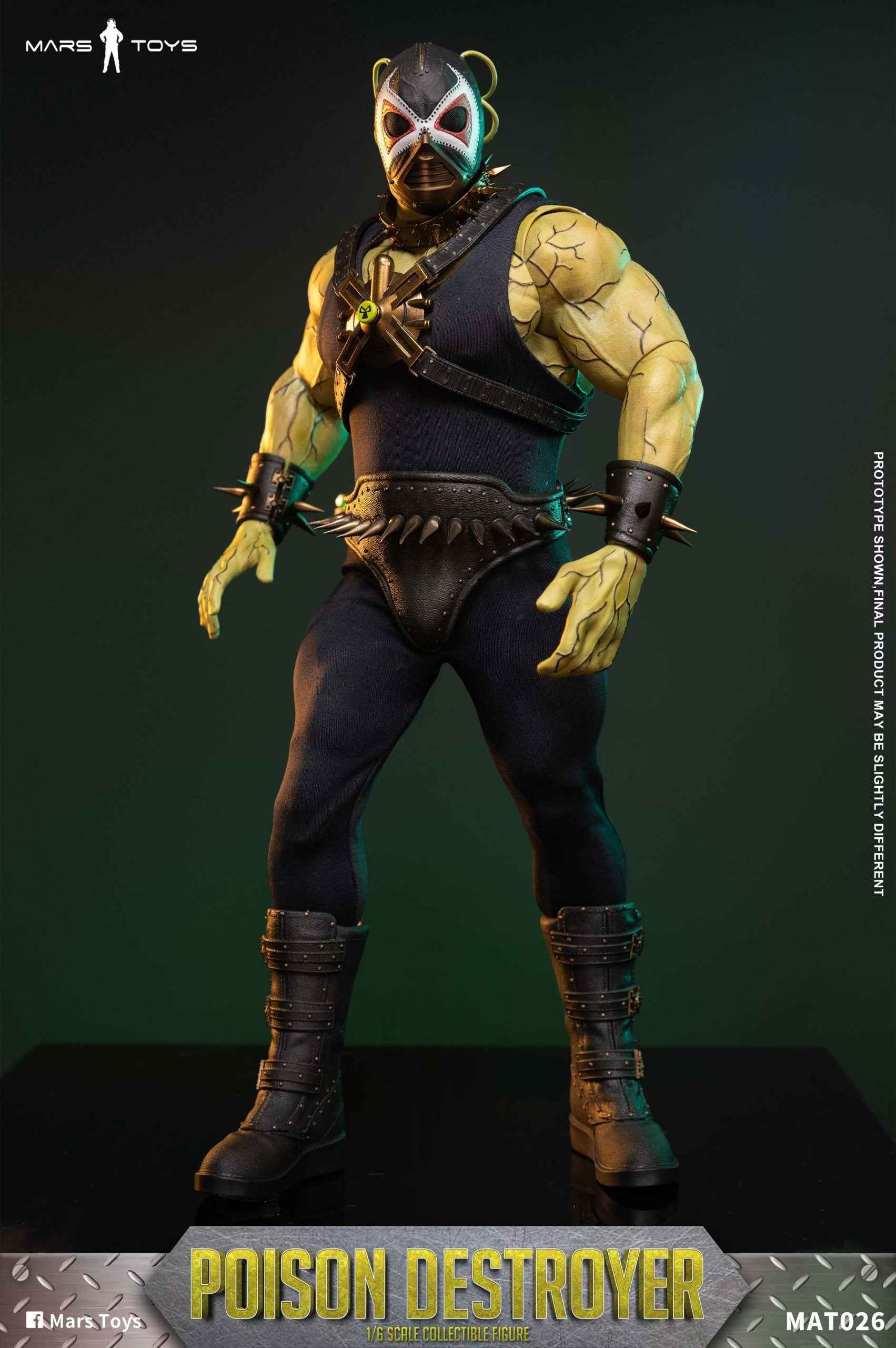 DC Comics Mars Toys Bane Poison King Destroyer MAT026 Action Figure (3rd party)