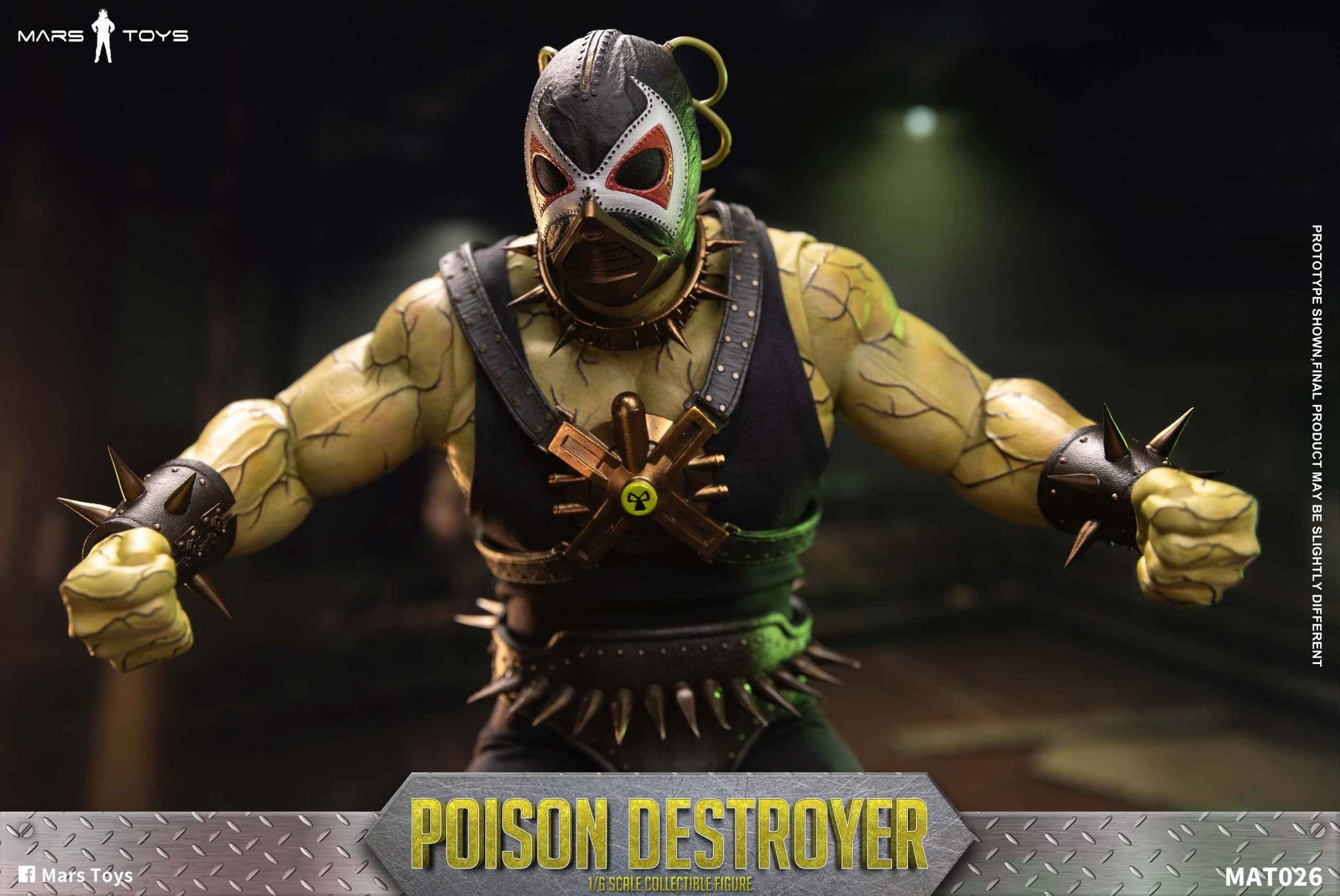 DC Comics Mars Toys Bane Poison King Destroyer MAT026 Action Figure (3rd party)