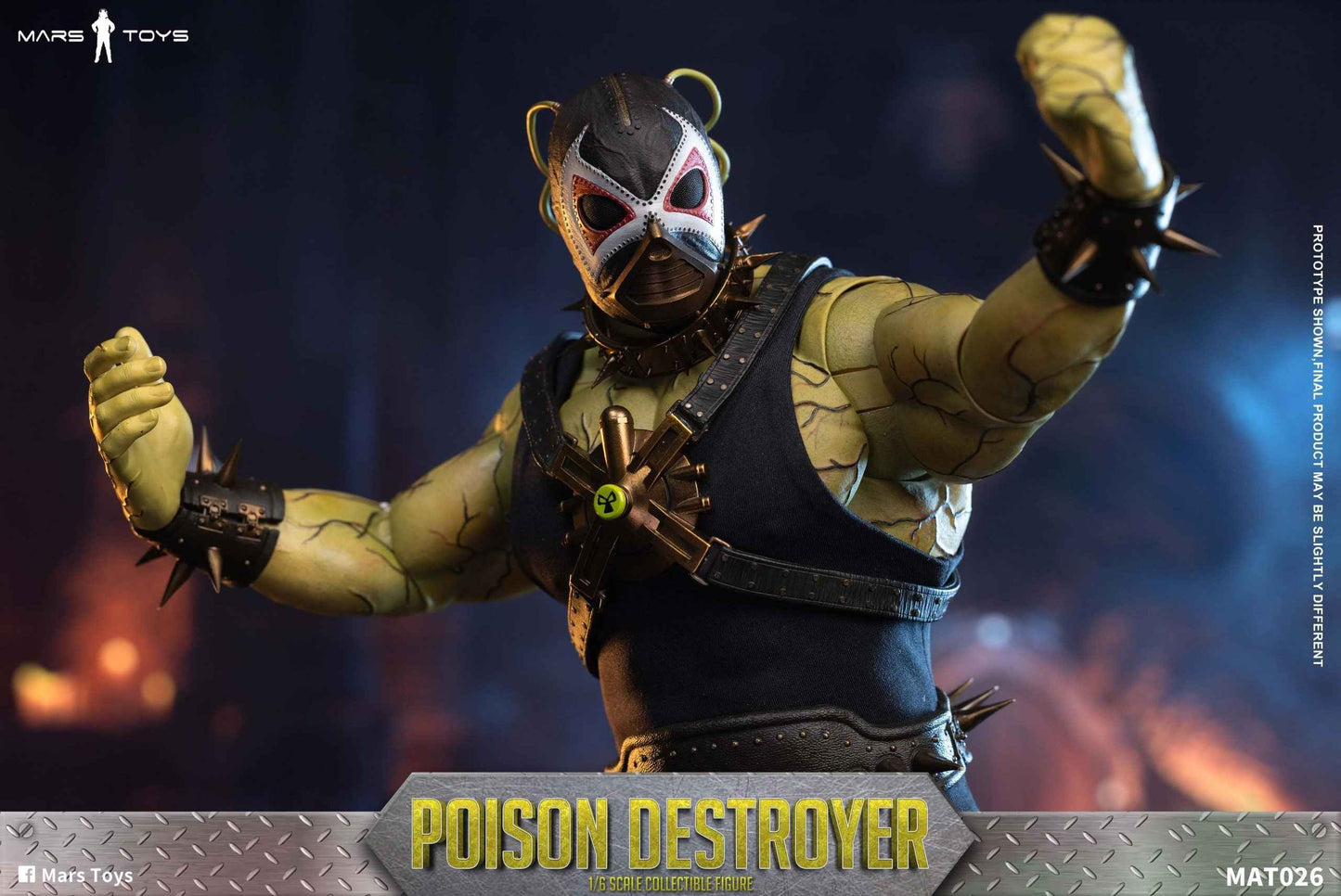 DC Comics Mars Toys Bane Poison King Destroyer MAT026 Action Figure (3rd party)