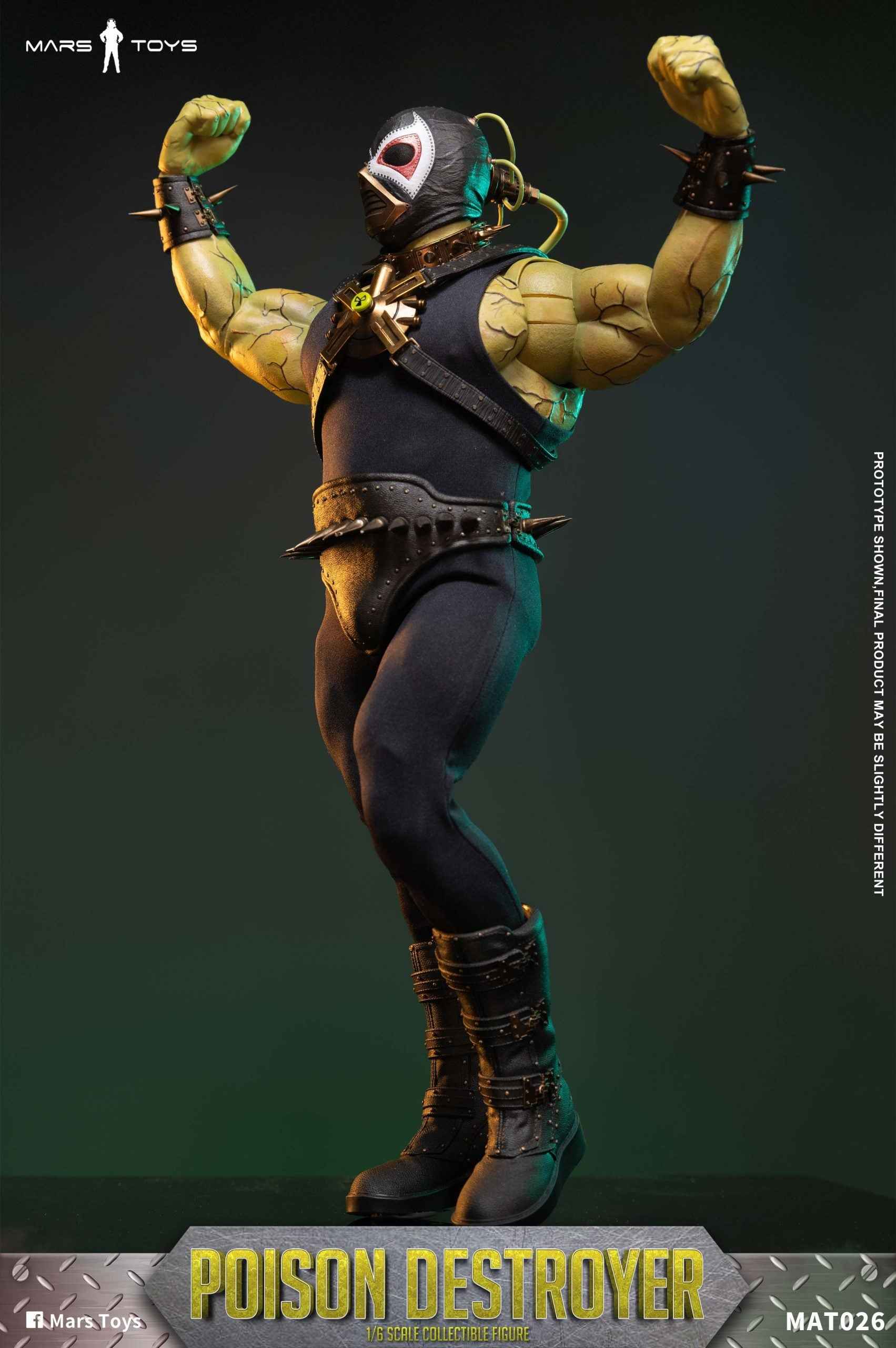 DC Comics Mars Toys Bane Poison King Destroyer MAT026 Action Figure (3rd party)