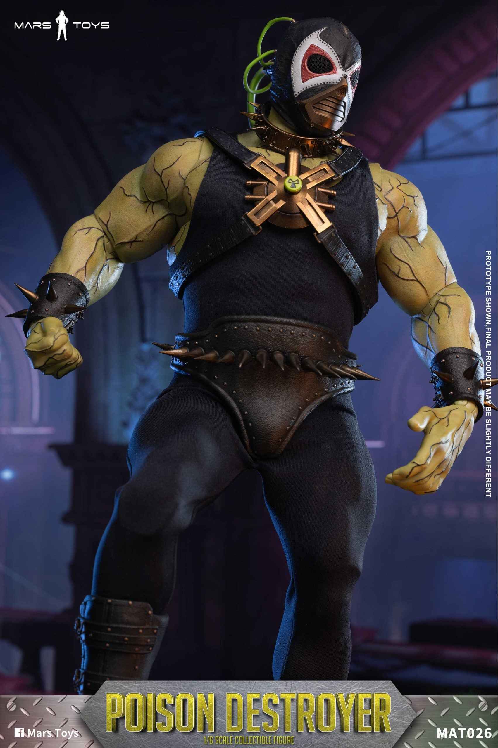 DC Comics Mars Toys Bane Poison King Destroyer MAT026 Action Figure (3rd party)