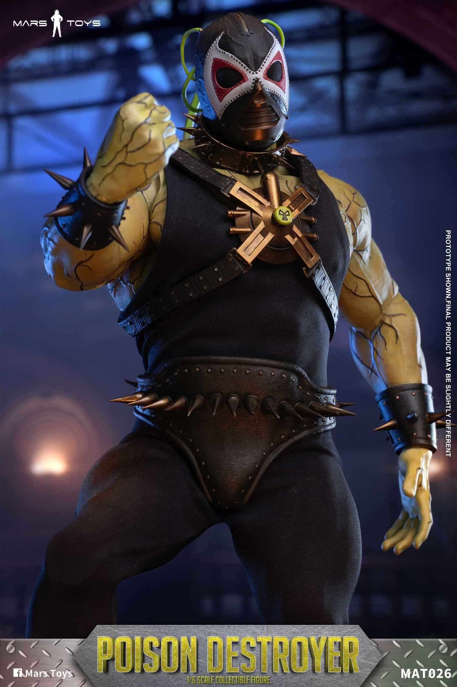 DC Comics Mars Toys Bane Poison King Destroyer MAT026 Action Figure (3rd party)