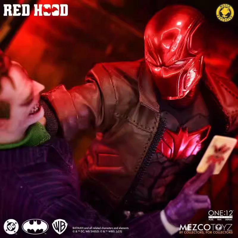 DC Comics Mezco Red Hood Limited Edition 1/12 Licensed Action Figure