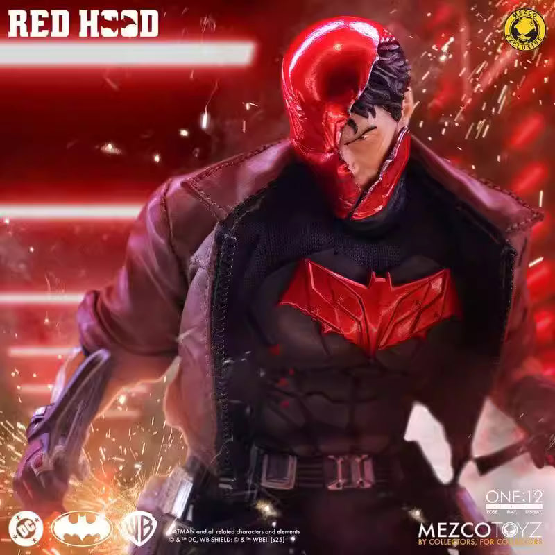 DC Comics Mezco Red Hood Limited Edition 1/12 Licensed Action Figure