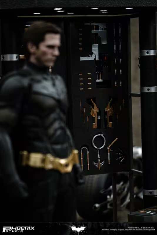 DC Comics Phoenix Studio The Dark Knight Batman Gantry Scene Resin Statue