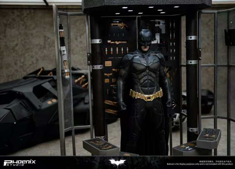 DC Comics Phoenix Studio The Dark Knight Batman Gantry Scene Resin Statue
