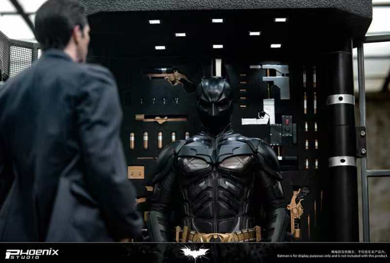 DC Comics Phoenix Studio The Dark Knight Batman Gantry Scene Resin Statue