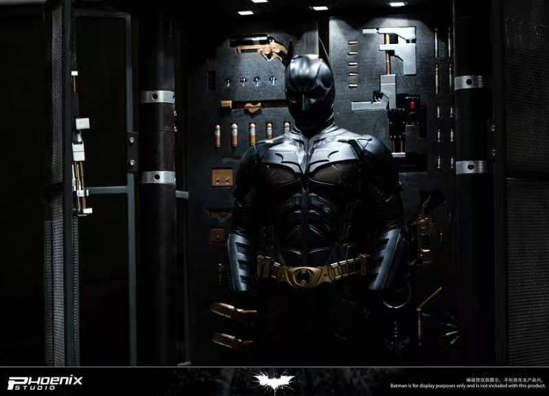DC Comics Phoenix Studio The Dark Knight Batman Gantry Scene Resin Statue