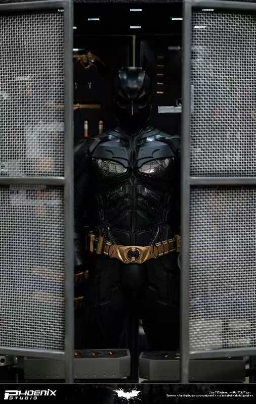 DC Comics Phoenix Studio The Dark Knight Batman Gantry Scene Resin Statue