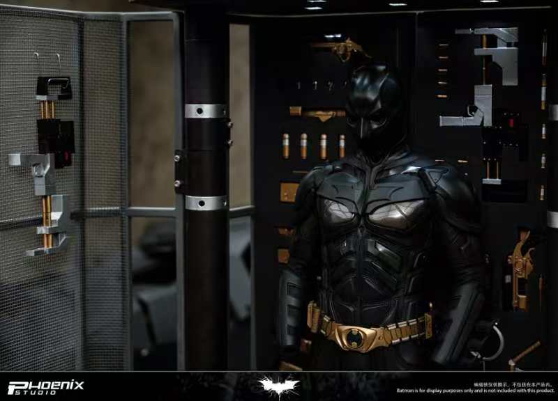 DC Comics Phoenix Studio The Dark Knight Batman Gantry Scene Resin Statue
