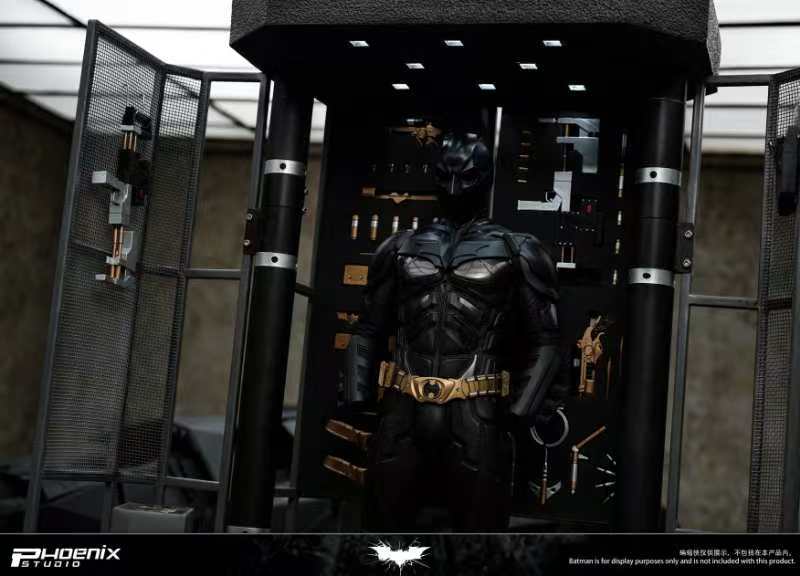 DC Comics Phoenix Studio The Dark Knight Batman Gantry Scene Resin Statue