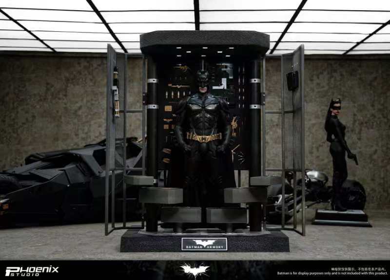DC Comics Phoenix Studio The Dark Knight Batman Gantry Scene Resin Statue