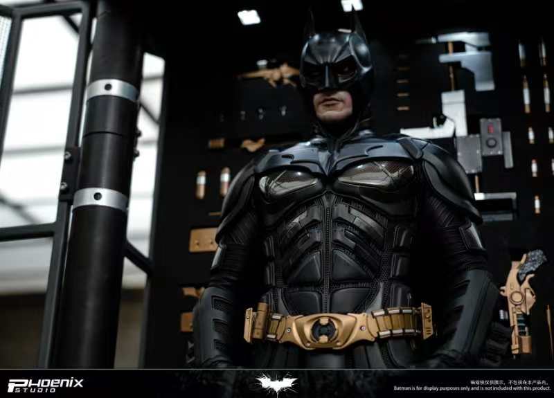 DC Comics Phoenix Studio The Dark Knight Batman Gantry Scene Resin Statue