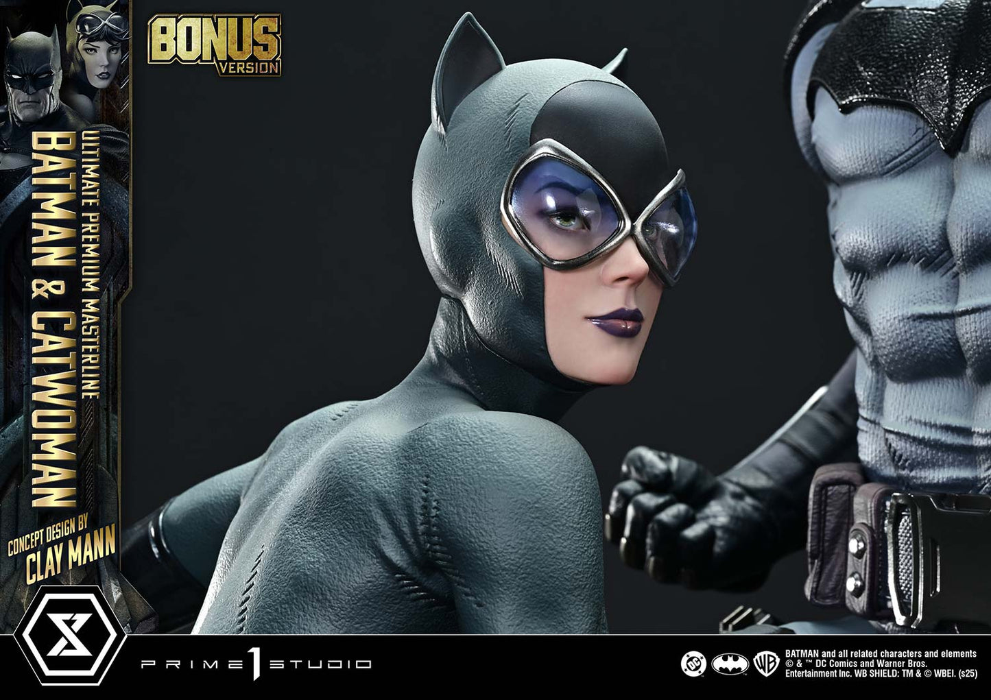 DC Comics Prime 1 Studio Catwoman & Batman UPMDC-13S 1/4 Licensed Resin Statue