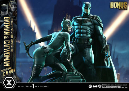 DC Comics Prime 1 Studio Catwoman & Batman UPMDC-13S 1/4 Licensed Resin Statue