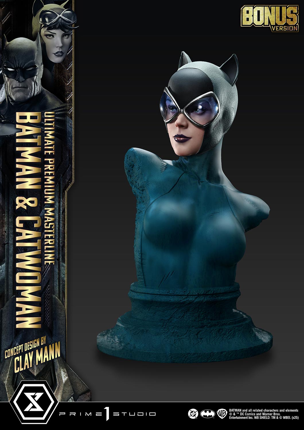 DC Comics Prime 1 Studio Catwoman & Batman UPMDC-13S 1/4 Licensed Resin Statue