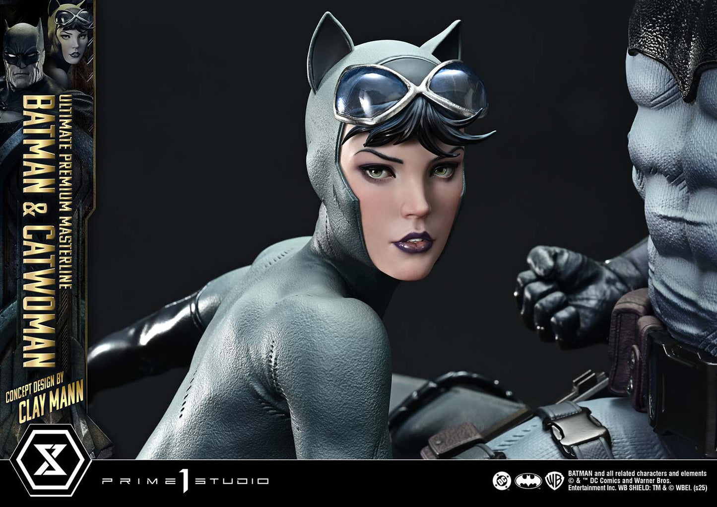 DC Comics Prime 1 Studio Catwoman & Batman UPMDC-13S 1/4 Licensed Resin Statue