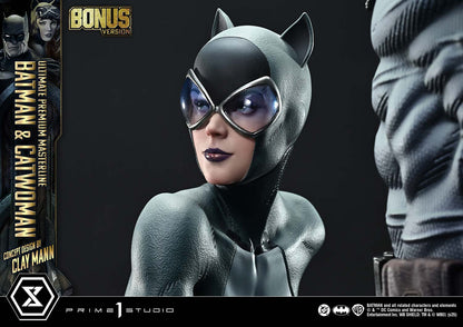 DC Comics Prime 1 Studio Catwoman & Batman UPMDC-13S 1/4 Licensed Resin Statue