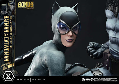 DC Comics Prime 1 Studio Catwoman & Batman UPMDC-13S 1/4 Licensed Resin Statue
