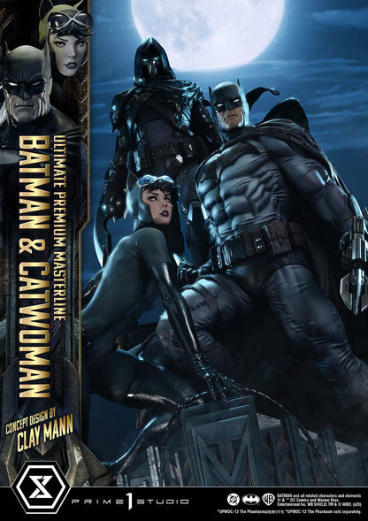 DC Comics Prime 1 Studio Catwoman & Batman UPMDC-13S 1/4 Licensed Resin Statue