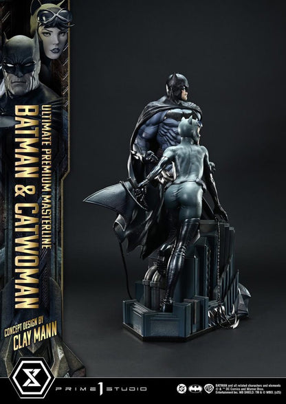 DC Comics Prime 1 Studio Catwoman & Batman UPMDC-13S 1/4 Licensed Resin Statue