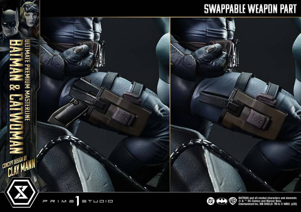 DC Comics Prime 1 Studio Catwoman & Batman UPMDC-13S 1/4 Licensed Resin Statue