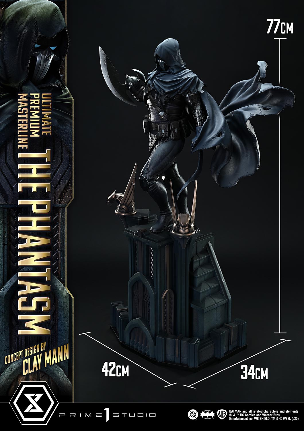 DC Comics Prime 1 Studio Batman The Phantasm UPMDC-12S 1/4 Licensed Resin Statue
