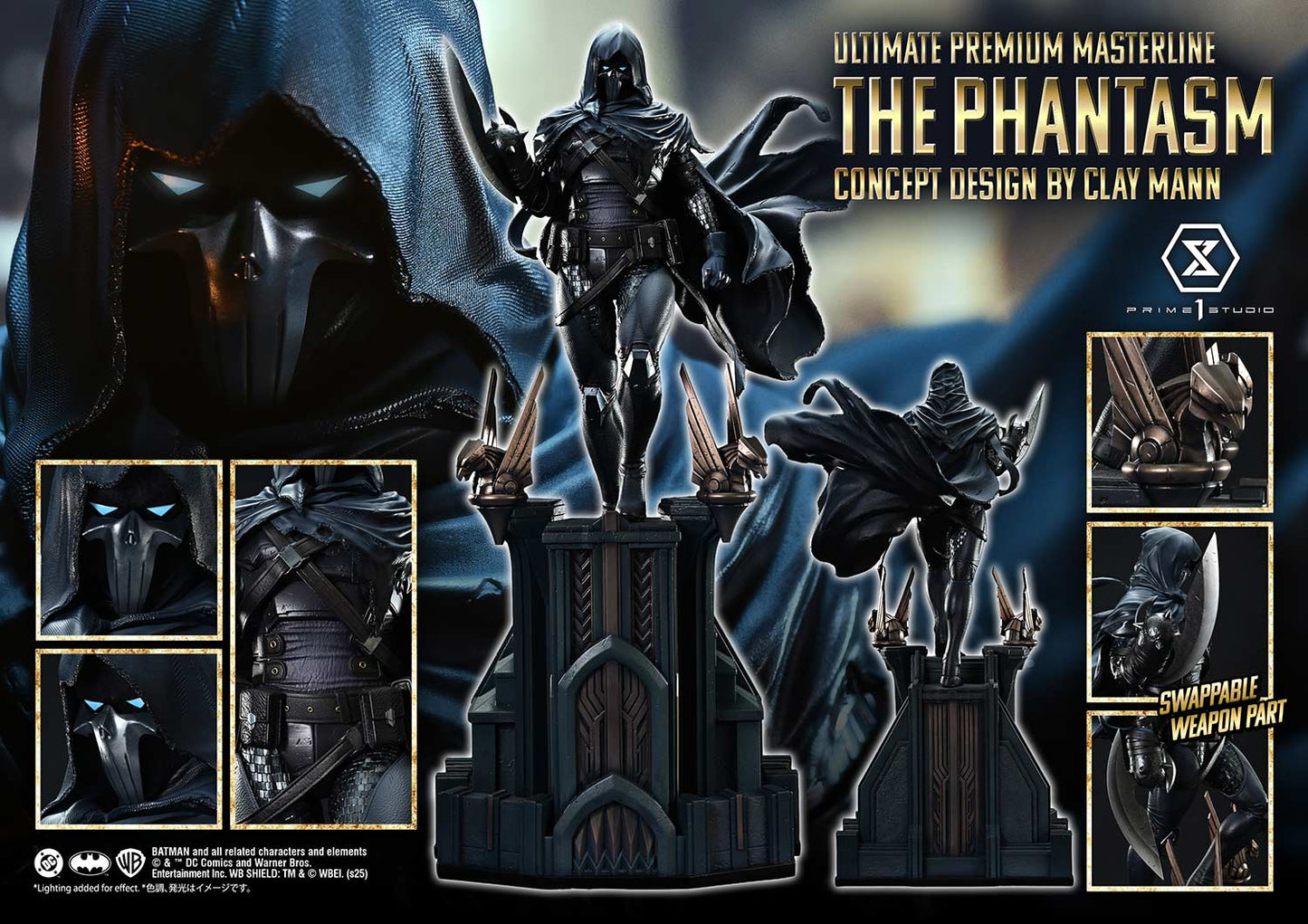 DC Comics Prime 1 Studio Batman The Phantasm UPMDC-12S 1/4 Licensed Resin Statue