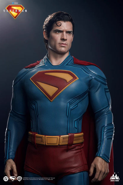 DC Comics Queen Studios 1/1 Scale New Superman Full Body Licensed Resin