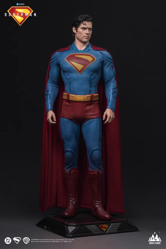 DC Comics Queen Studios 1/1 Scale New Superman Full Body Licensed Resin