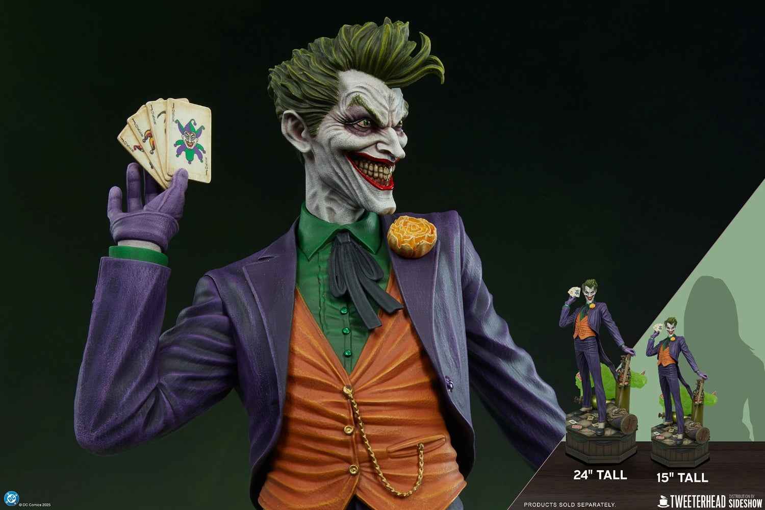 DC Comics Sideshow & Tweeterhead Studio The Joker 9030192 Licensed Resin Statue