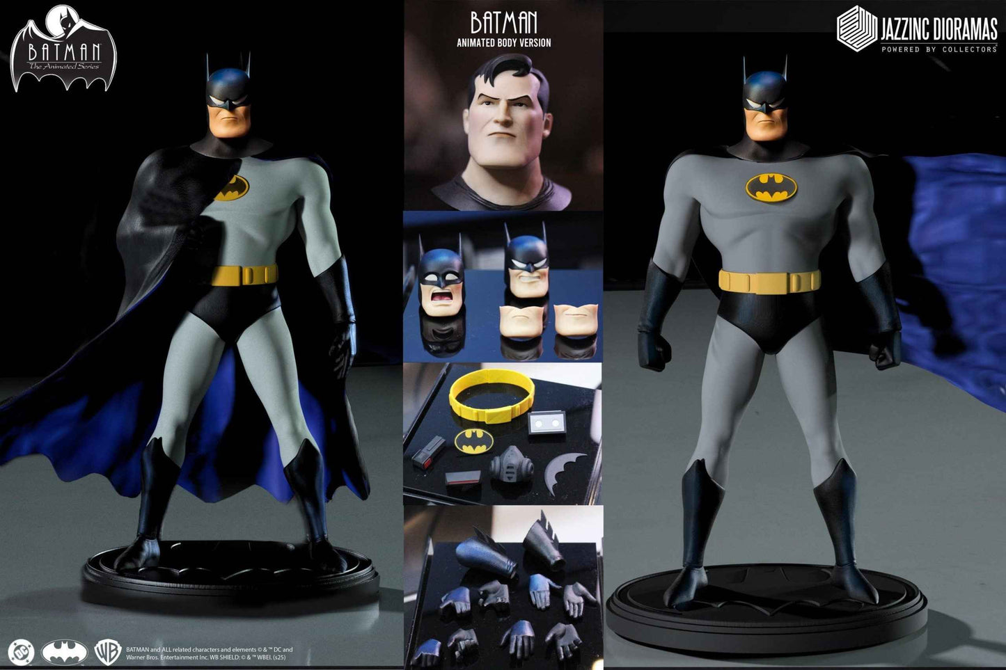 DC Comics Jazzinc Dioramas Batman The Animated Series (BTAS) Licensed Action Figure