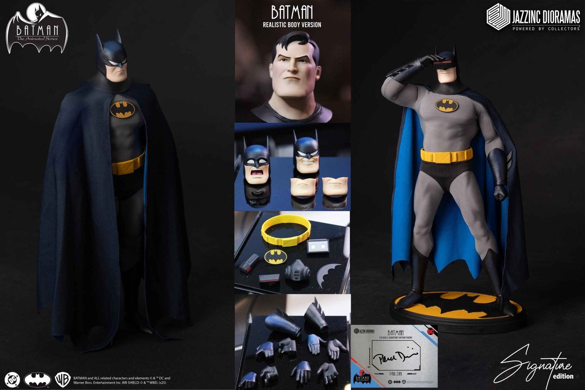 DC Comics Jazzinc Dioramas Batman The Animated Series (BTAS) Licensed Action Figure