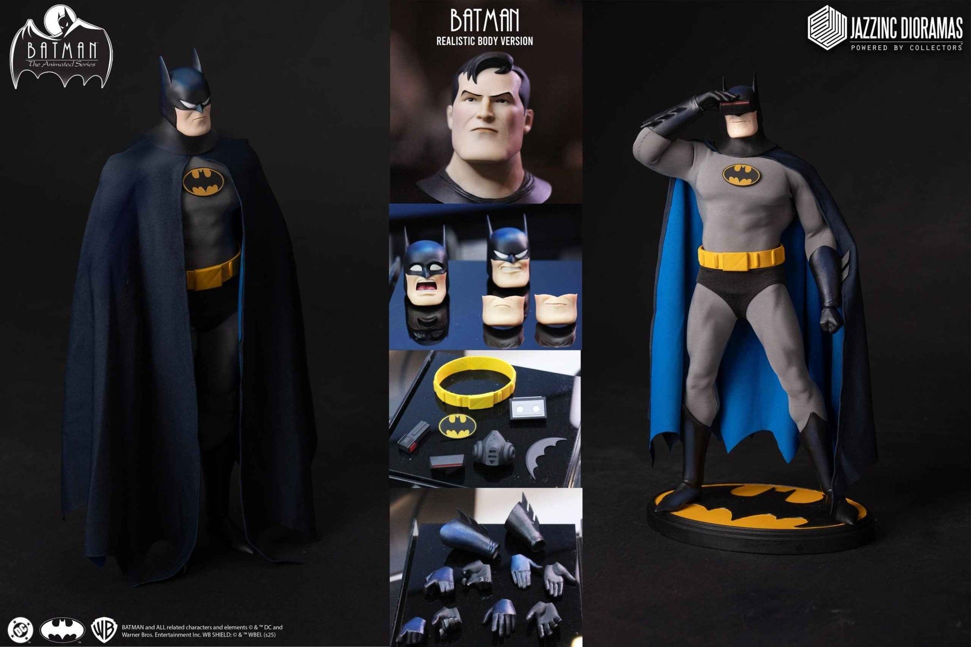 DC Comics Jazzinc Dioramas Batman The Animated Series (BTAS) Licensed Action Figure