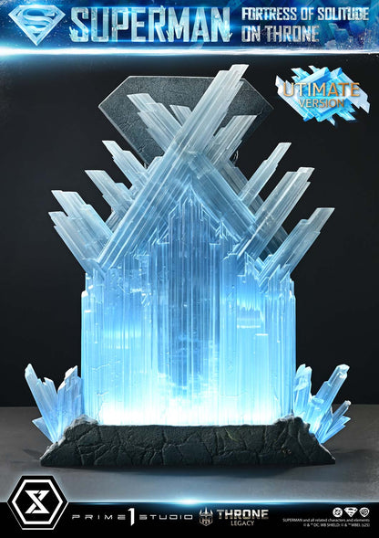 DC Comics Prime 1 Studio Superman Fortress of Solitude on Throne TLCDC-08 TLCDC-08UT TLCDC-08UTS Licensed Resin Statue